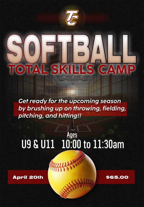 Softball Total Skill Camp - U9-U11 - April 20, 2024